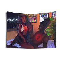 Load image into Gallery viewer, Broken Clocks Indoor Wall Tapestries