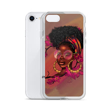 Load image into Gallery viewer, Orchid Flower Lady iPhone Case