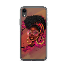 Load image into Gallery viewer, Orchid Flower Lady iPhone Case