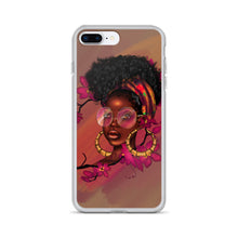 Load image into Gallery viewer, Orchid Flower Lady iPhone Case