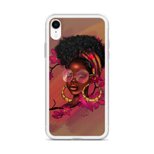 Load image into Gallery viewer, Orchid Flower Lady iPhone Case
