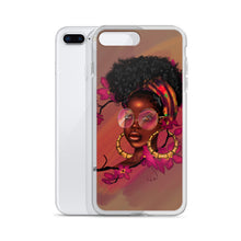 Load image into Gallery viewer, Orchid Flower Lady iPhone Case