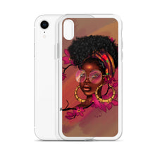 Load image into Gallery viewer, Orchid Flower Lady iPhone Case