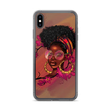 Load image into Gallery viewer, Orchid Flower Lady iPhone Case