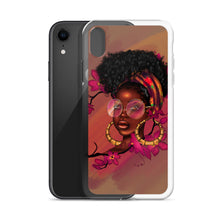Load image into Gallery viewer, Orchid Flower Lady iPhone Case