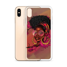 Load image into Gallery viewer, Orchid Flower Lady iPhone Case