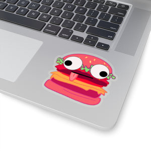 Goofy Burger Sticker