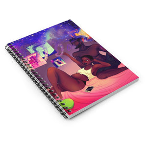 A Whole New World Spiral Notebook (Ruled Line)