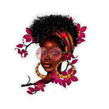 Load image into Gallery viewer, Orchid Flower Lady Sticker