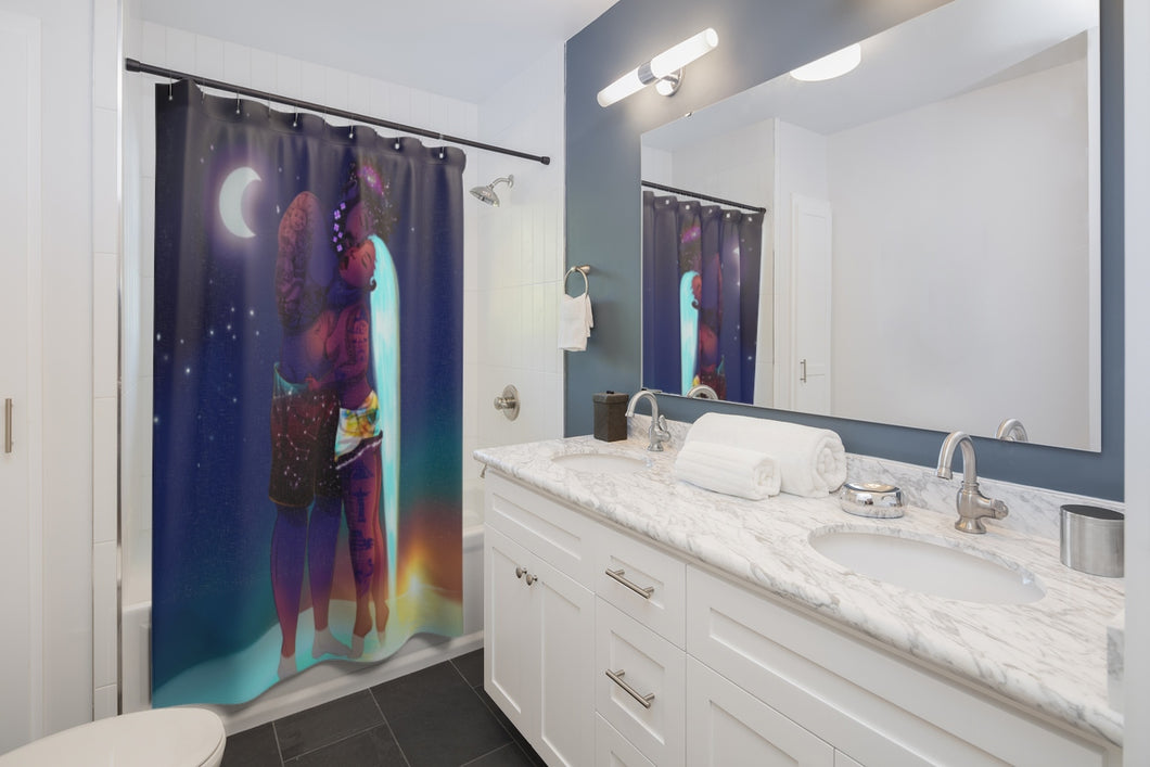 Like Night and Day Shower Curtains