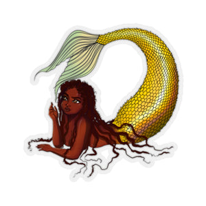 Green Mermaid Sticker