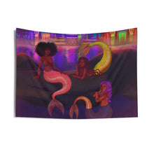 Load image into Gallery viewer, Mermaid Chat  Indoor Wall Tapestries