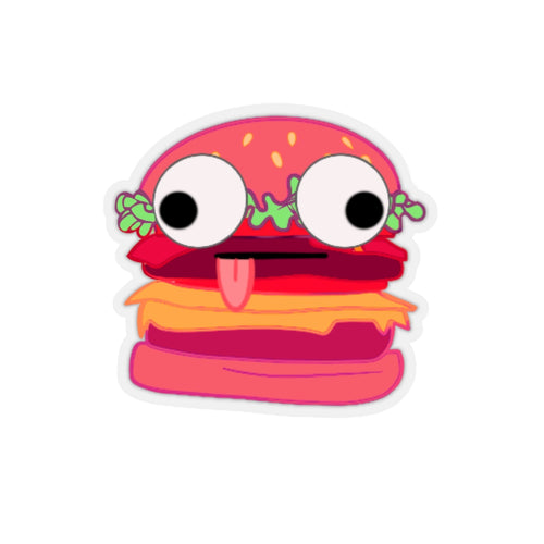 Goofy Burger Sticker