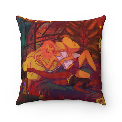 Hot Summer Nights Polyester Pillow