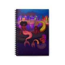 Load image into Gallery viewer, Mermaid Chat Spiral Notebook (Ruled Line)