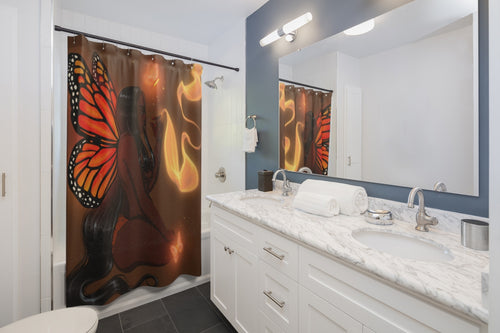 To Pimp A Butterfly Shower Curtains