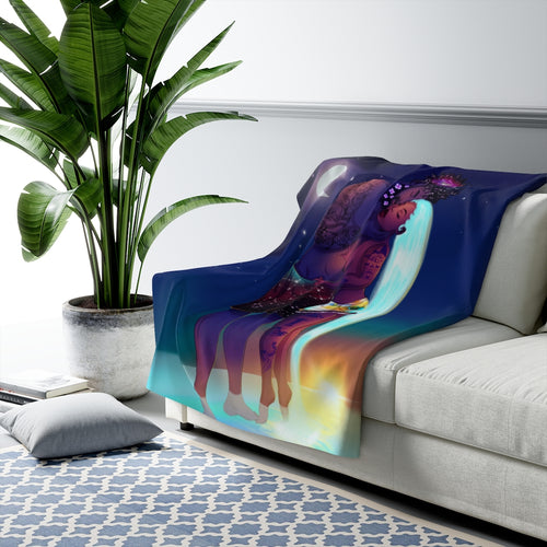 Like Night And Day Fleece Blanket