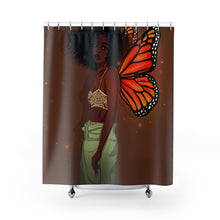 Load image into Gallery viewer, CoaCoa Flutter Kisses Shower Curtains