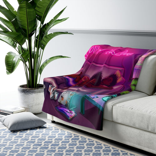 Show Me Love Fleece Blanket
