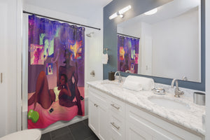 A Whole New World Shower Curtains