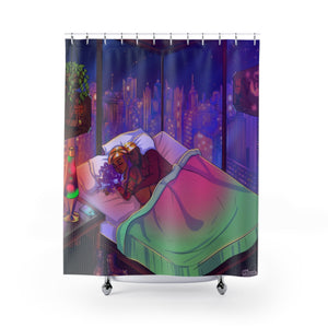 Playing Games Shower Curtains