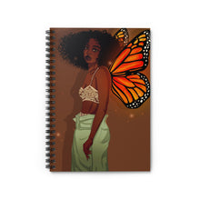 Load image into Gallery viewer, CoaCoa Flutter Kisses Spiral Notebook (Ruled Line)
