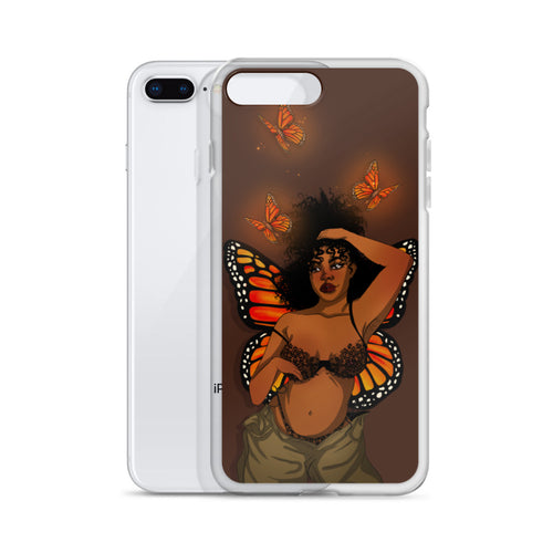 Caramel Flutterz iPhone Case