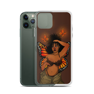 Caramel Flutterz iPhone Case
