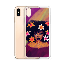 Load image into Gallery viewer, Lily Flower Lady iPhone Case