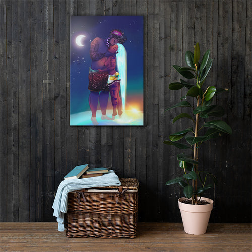 Like Night and Day Canvas