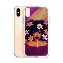 Load image into Gallery viewer, Lily Flower Lady iPhone Case