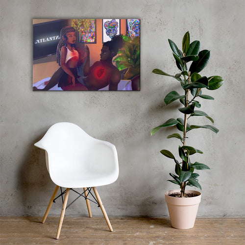 Broken Clocks Canvas