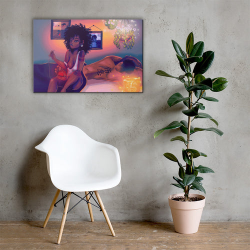 Nice For What Canvas