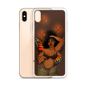 Caramel Flutterz iPhone Case