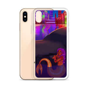 Gold Mermaid iPhone Case